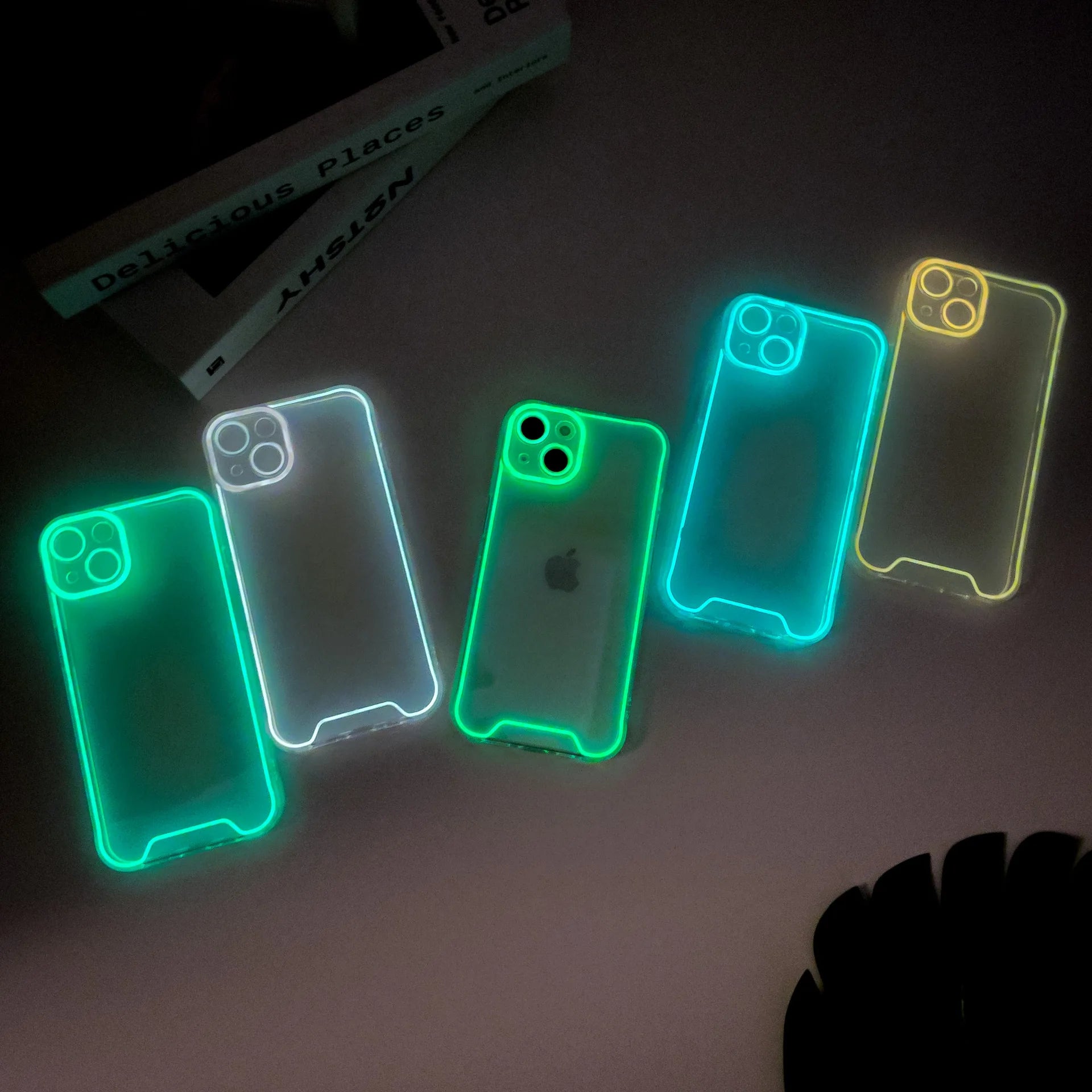 Glow In The Dark Luminous Transparent iPhone Case